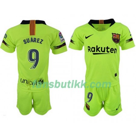 Fotballdrakt FC Barcelona SUAREZ 9 Barn Bortetrøye 2018/19 Kortermet